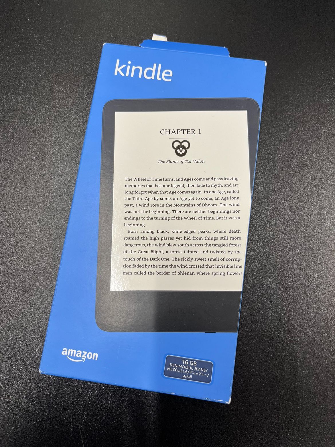 Kindle (16GB) 6インチディスプレイ 電子書籍リーダー デニムブルー