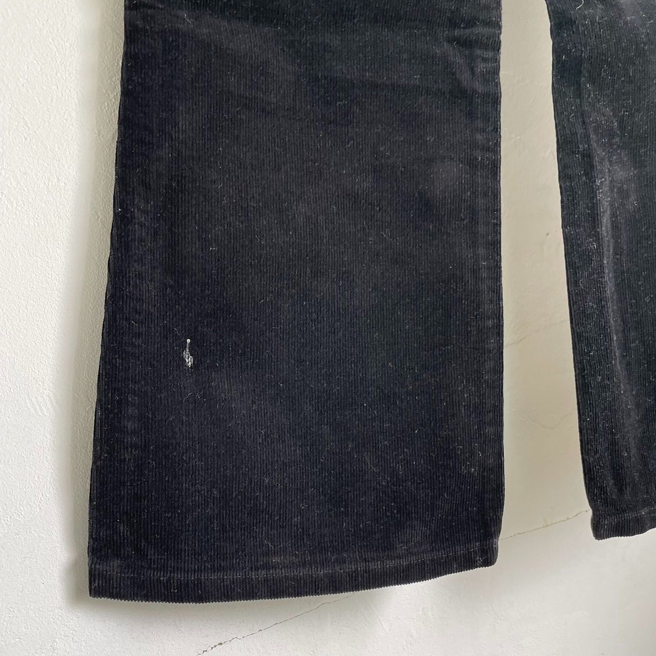 WRANGLER CORDUROY PANTS後染めUSA製 BLACK UB-383