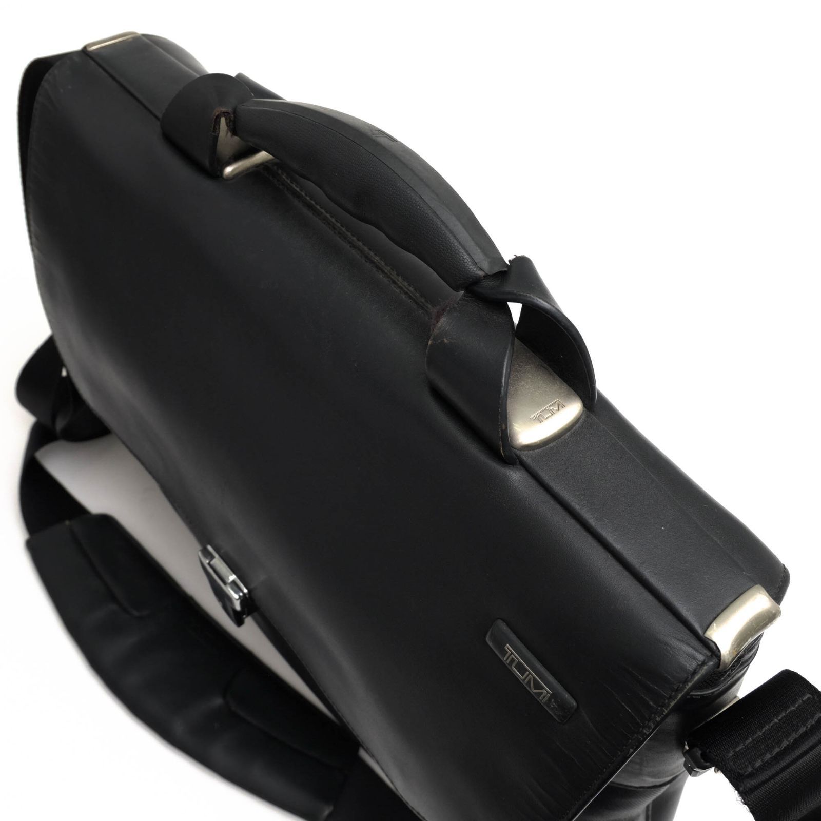 トゥミ／TUMI バッグ ブリーフケース ビジネスバッグ 鞄 ビジネス レザー 革 本革 2950D Formula T COUPE Slim  Brief フォーミュラT・クーペ・スリムブリーフ フラップ式 2WAY ショルダーバッグ