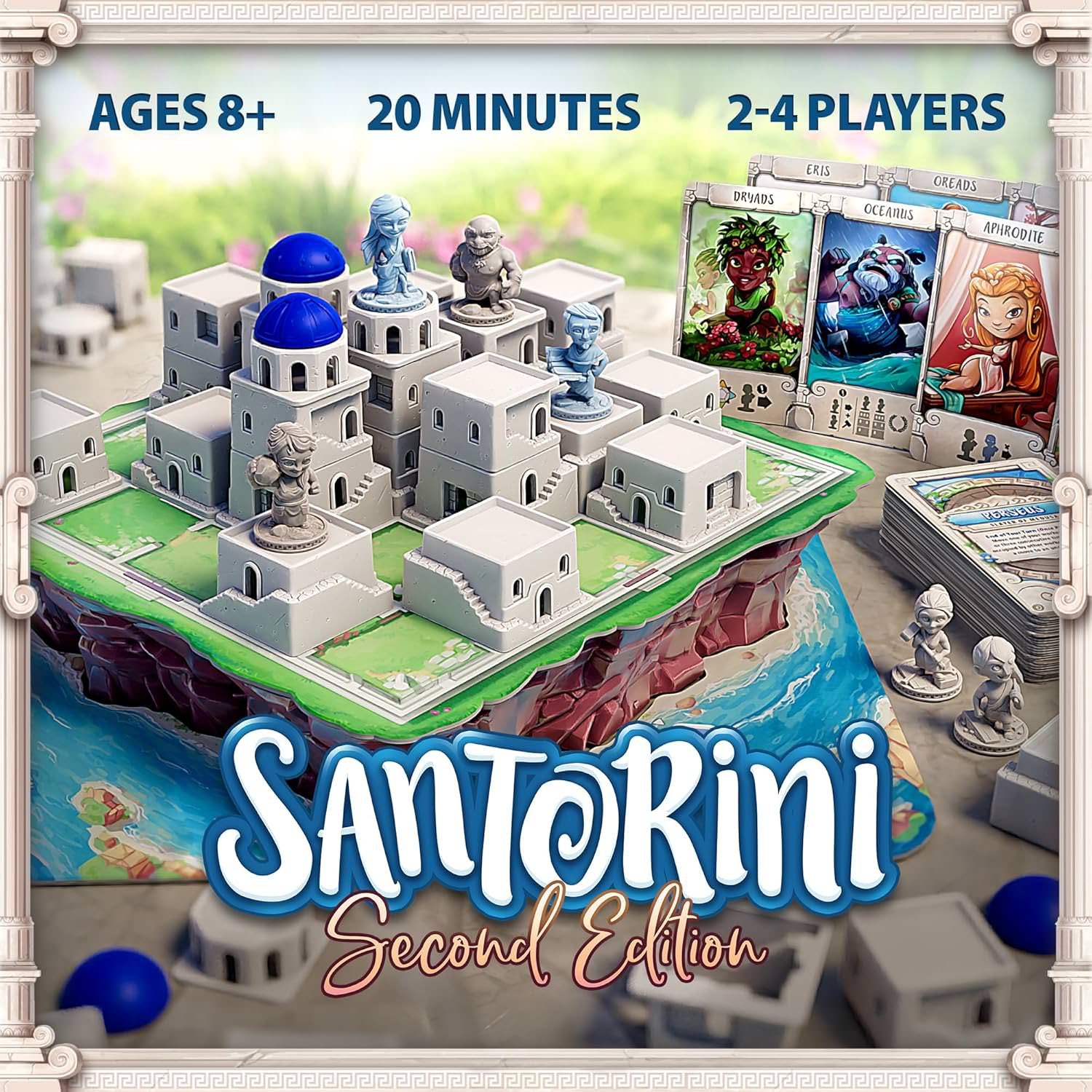 戦略ボードゲーム サントリーニ 第2版 Santorini Second Edition Roxley 英語版 日本語説明書なし