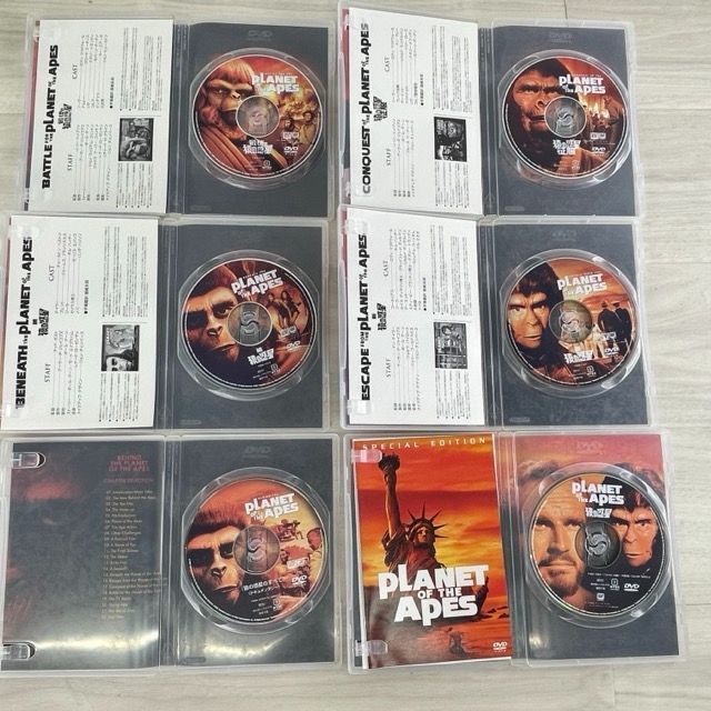 猿の惑星 DVDコレクターズBOX DVDボックス 6枚組 PLANET OF THE APES