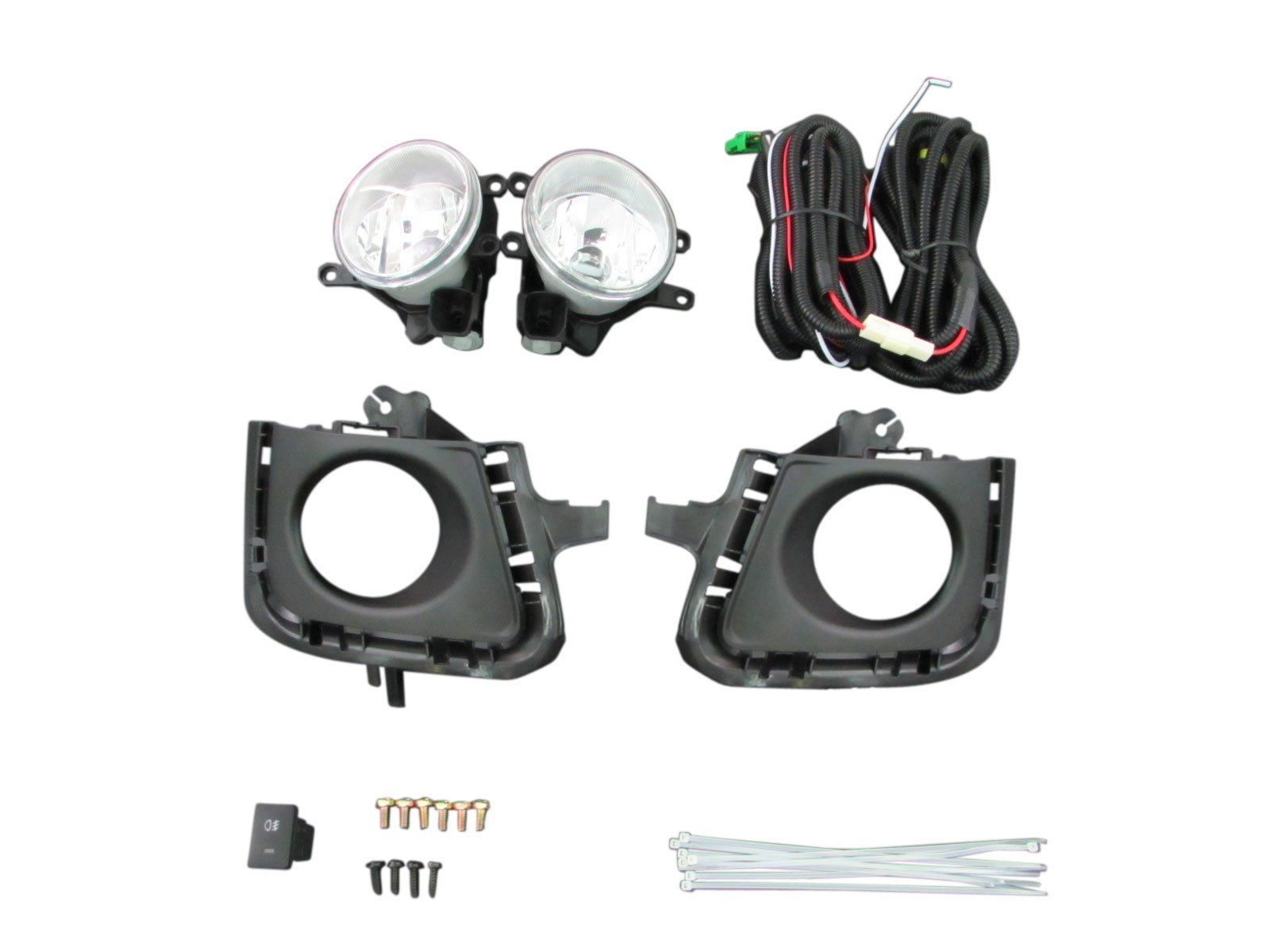 新品 P10 NHP 】 FOG-H-010 10 【 Cタイプ 後付キット フォグライト 16690 前期 NHP10 アクア BRIGHTZ