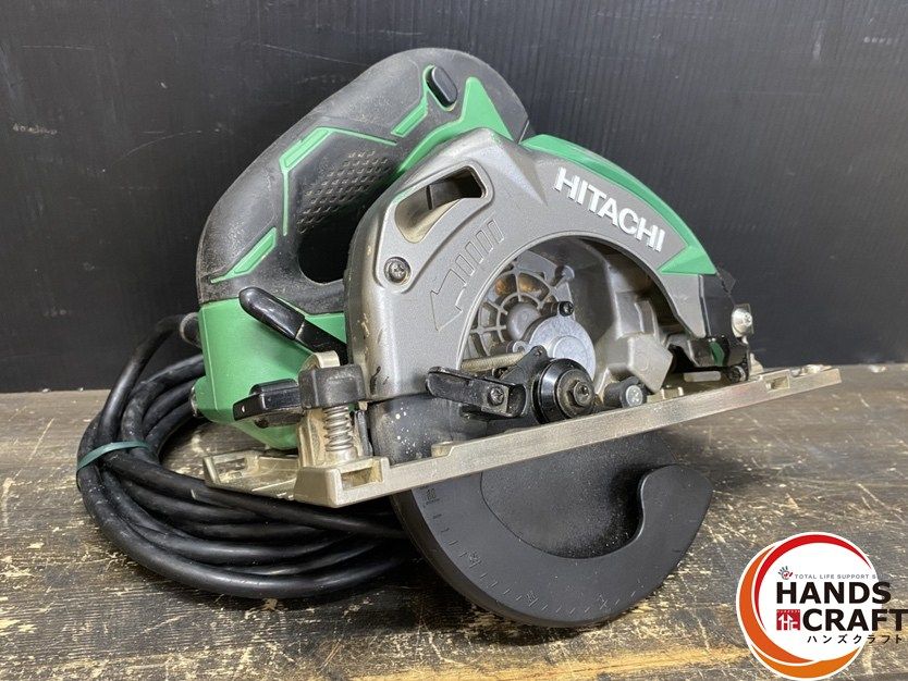○【中古品】HITACHI 日立工機 C6MEY 深切り電子丸のこ 160