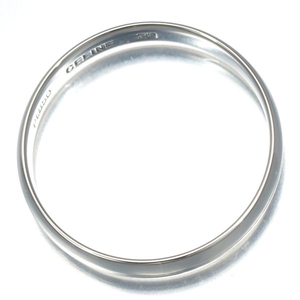 セリーヌ リング ロゴ 20号 Pt850 #169326 - メルカリ 