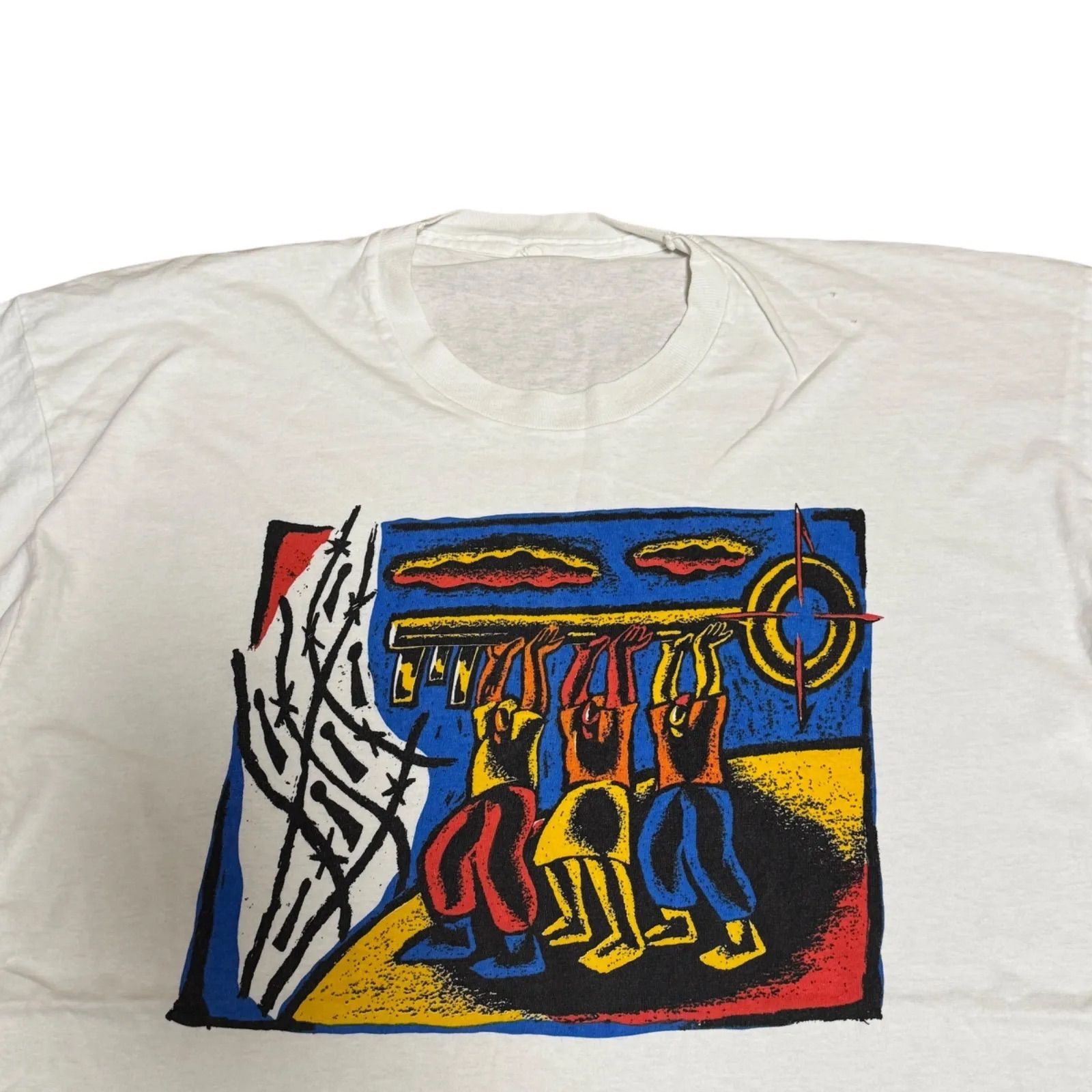 90s アートTシャツ ヴィンテージTシャツ ビンテージTシャツ シングル 