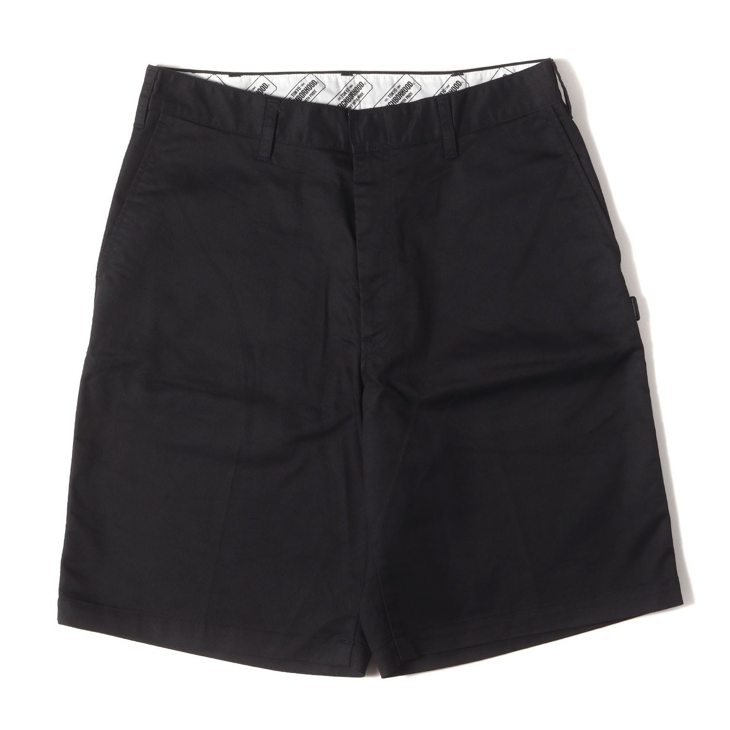NEIGHBORHOOD ネイバーフッド パンツ サイズ L | 24SS ツイル ワーク ショーツ WORK SHORT PANTS | ブラック 黒 | ボトムス ショートパンツ ズボン メンズ