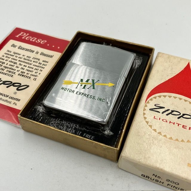 ジッポー ZIPPO ライター 1967年前期 赤フェルト 箱入りデッドストック 未使用品 PAT.2517191 - メルカリ