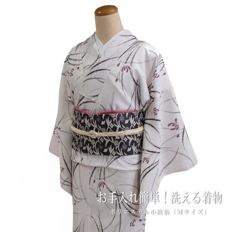 洗える着物ポリエステル小紋袷（M）/お仕立て上がり【ms0417】 - メルカリ