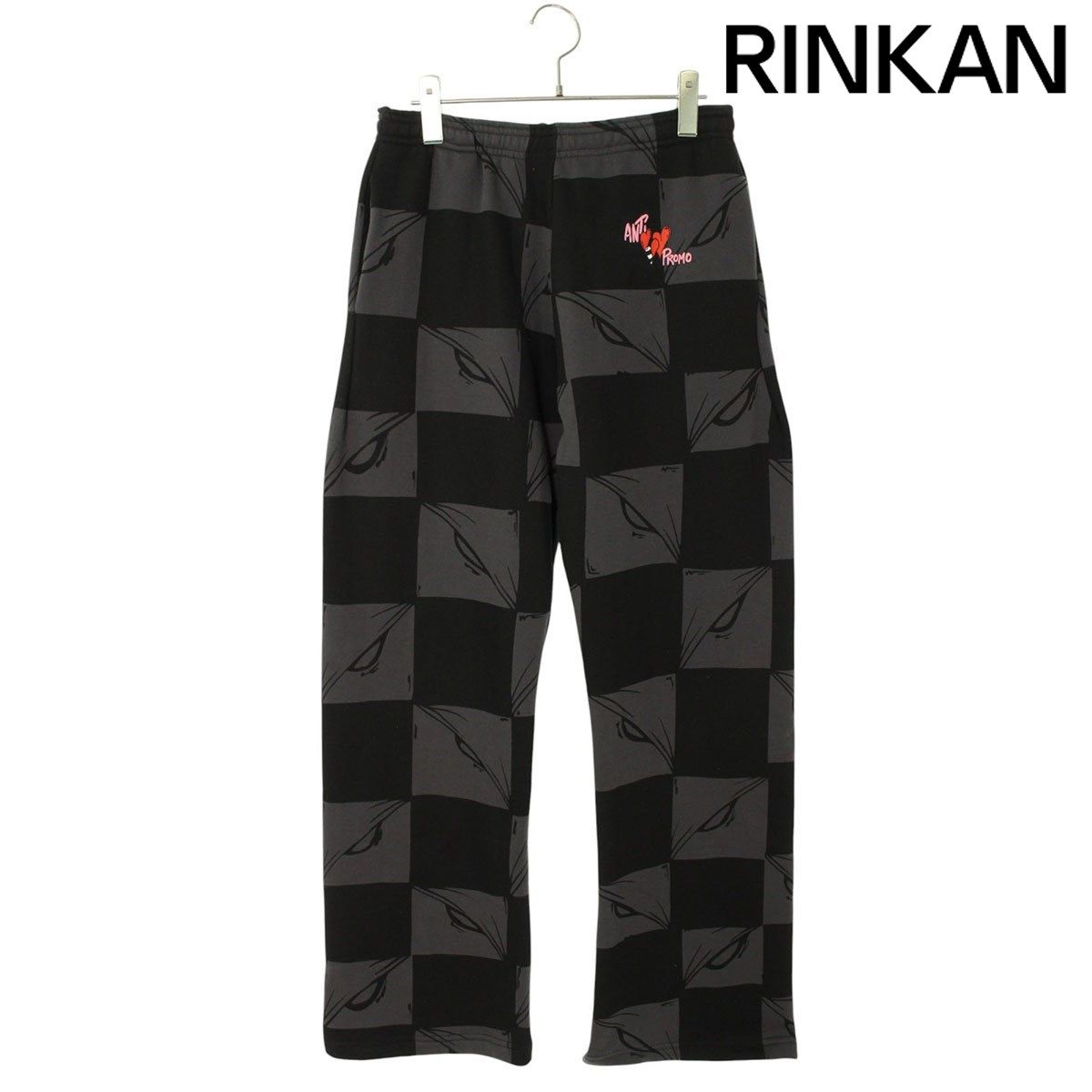 アンチプロモ 99 EYES SWEATPANT MATTY BOYプリントロングパンツ メンズ S