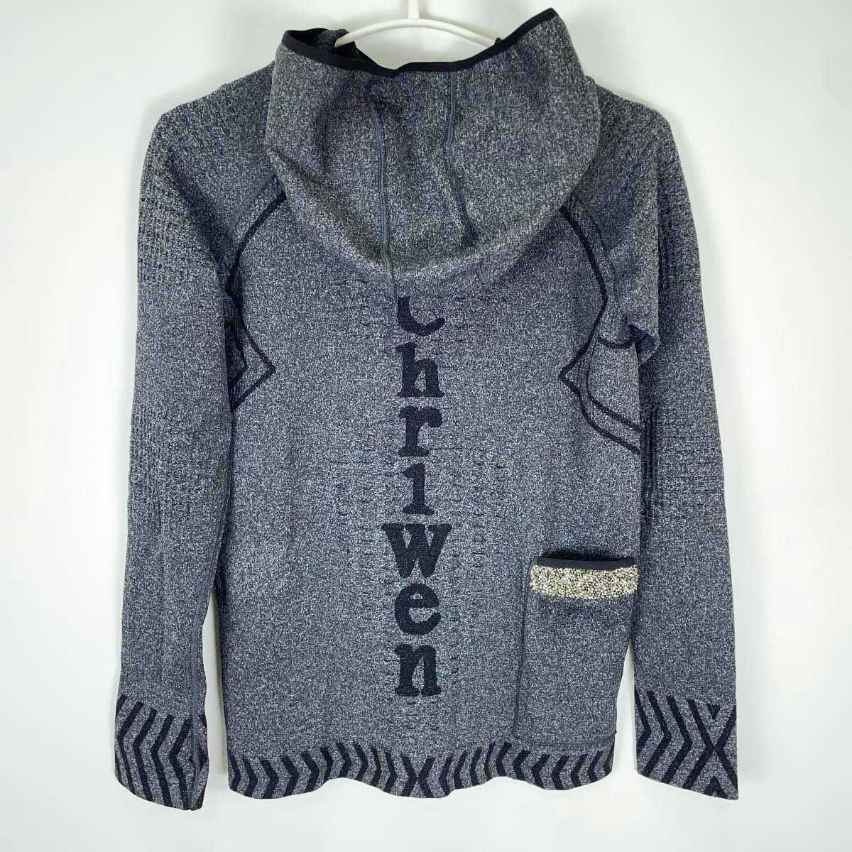 未使用】Chriwen womanly クリューベン CW ジャケット S グレー 未使用】Chriwen womanly クリューベン CW ジャケット S グレー