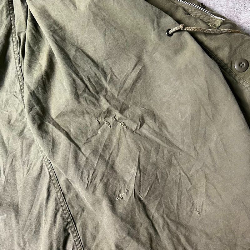 60s 70s M65フィールドジャケット 2nd US ARMY ビンテージ 60s US ARMY M-65 Field Jacket 2nd type アルミジップ S