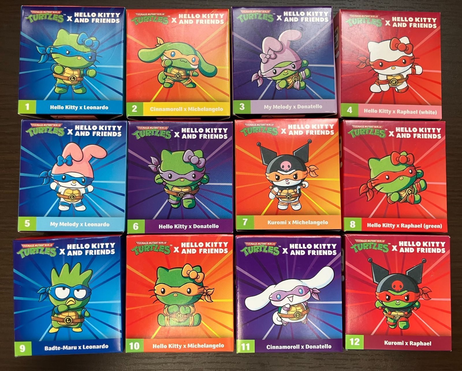 マクドナルド サンリオ×タートルズ ハッピーセット 全種セット Hello
