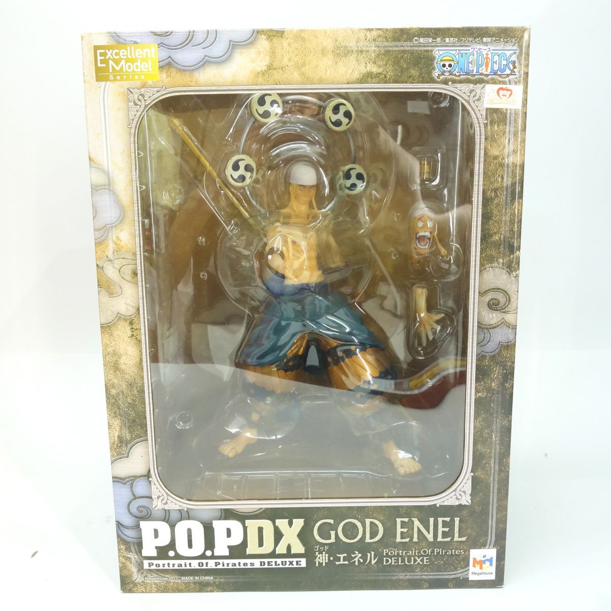 メガハウス エクセレントモデル P.O.P NEO-DX ワンピース 神・エネル フィギュア　※中古