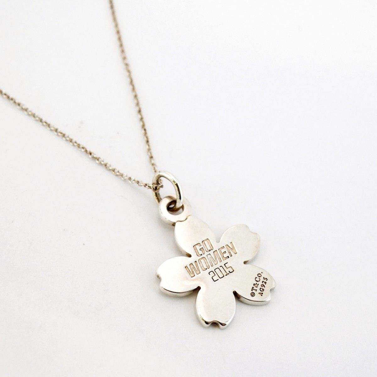 Tiffany ネックレス GO WOMEN　2019 TIFFANY & Co Sterling Silver Necklace Nagoya Marathon Go