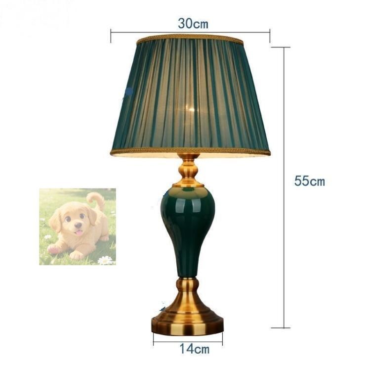 デスクライト 陶器卓上ステンド