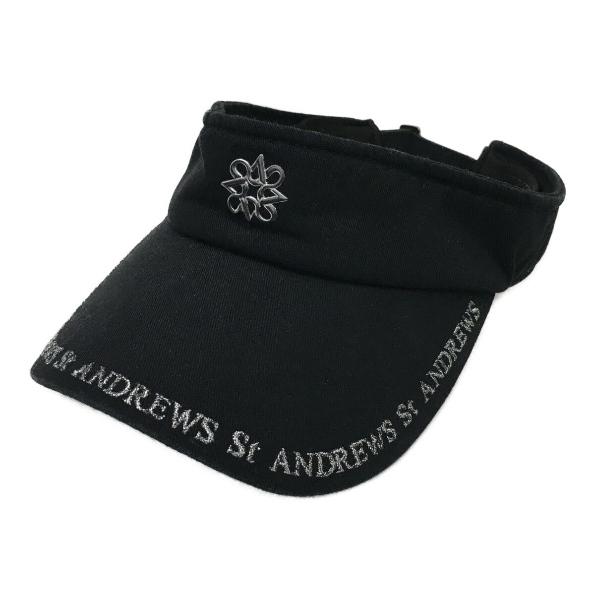 St ANDREWS ブラック バイザー フリーサイズ St ANDREWS ブラック バイザー フリーサイズ（St ANDREWS