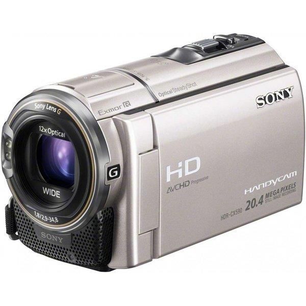 【美品】SONY Handycam HDR-CX590V ボルドーブラウン SONY HDビデオカメラ Handycam HDR-CX590V ボルドーブラウン