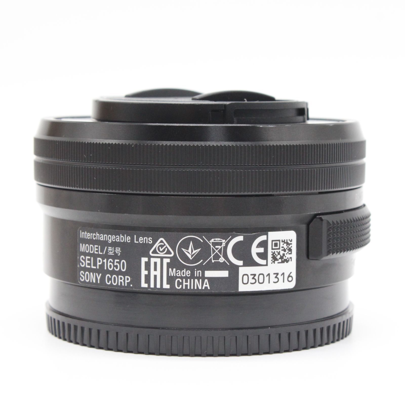 SONY SELP1650 ブラック レンズカバー付 良品】SONY ソニー ミラーレス