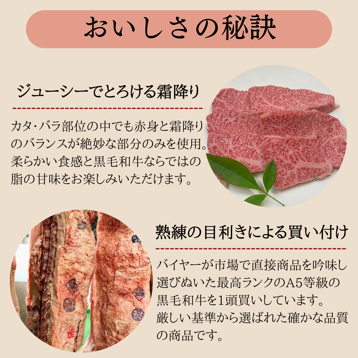 黒毛和牛A5カルビ500ｇ 250g×2パック 国産 焼肉 BBQ  bbq