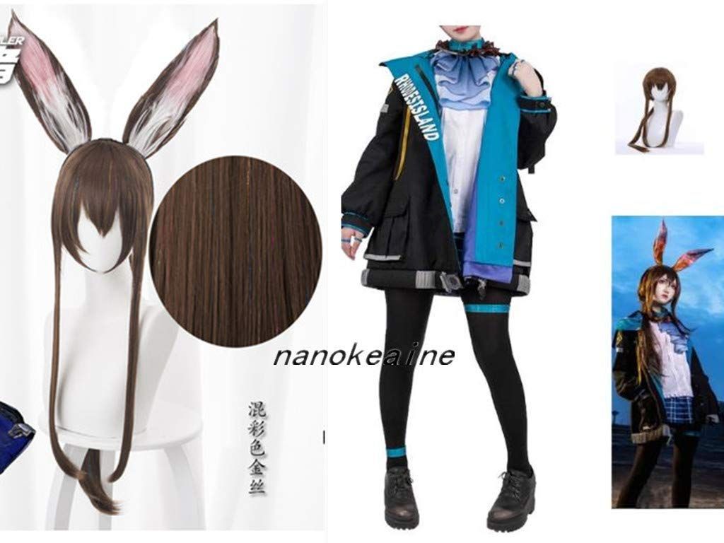 高品質 アークナイツ アーミヤ コスプレ 衣装 耳付属 明日方舟 キャスター arknight 仮装 ウィッグ 靴別売り |コスチューム 変身 仮装BJ0925ML03 ハロウィン