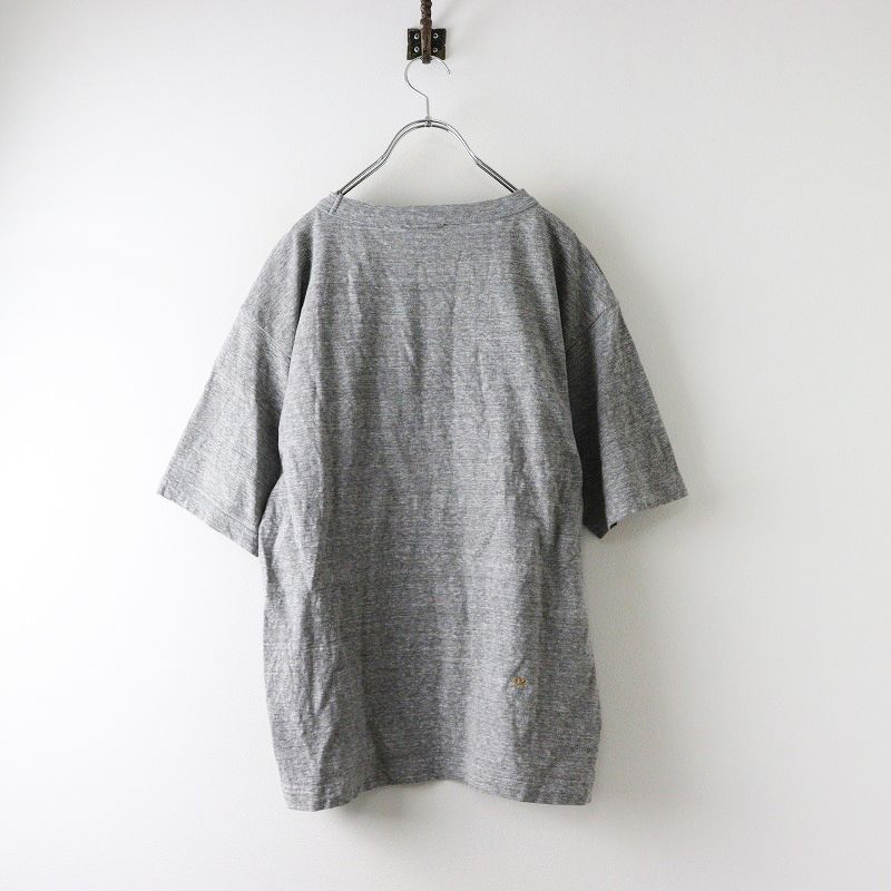 45R 45rpm フォーティファイブアール In the Rawプリントの90845星Tシャツ 3 グレー ジンバブエコットン 半袖 2400014591293