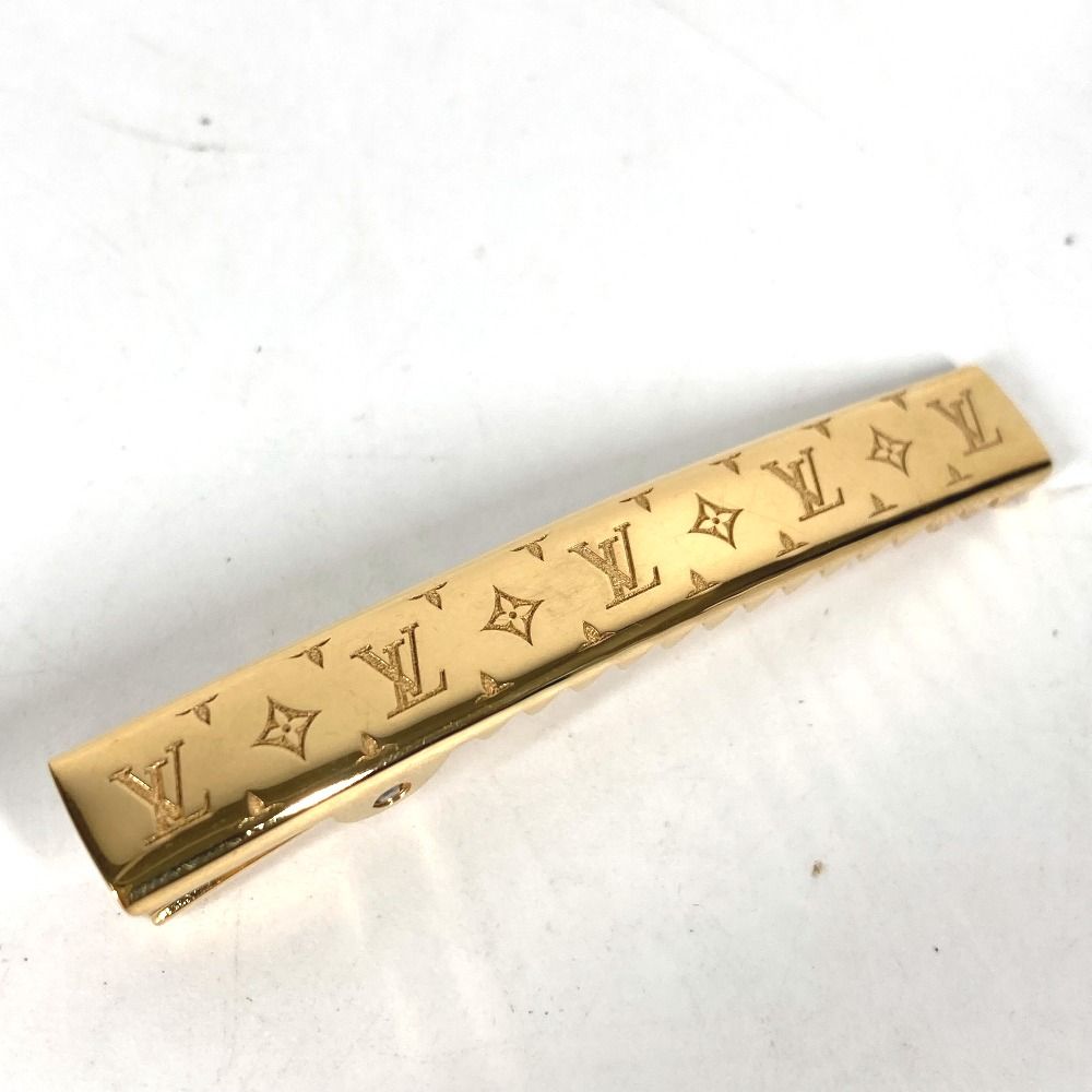 LOUIS VUITTON ヘアピン ゴールド ブラック LOUIS VUITTON ヘアピン ゴールド ブラック