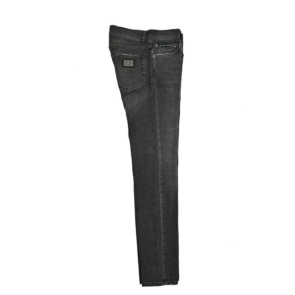 DOLCE&GABBANA スキニーデニムパンツ ブラック DOLCE & GABBANA ドルチェ&ガッバーナ / SKINNY スキニー デニム