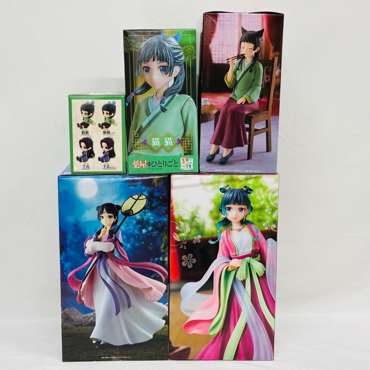 薬屋のひとりごと 猫猫 フィギュア ～月精～ 6体セット 薬屋のひとりごと 猫猫 月精、BRILLIANTちょこのせ等6個セット 薬屋の