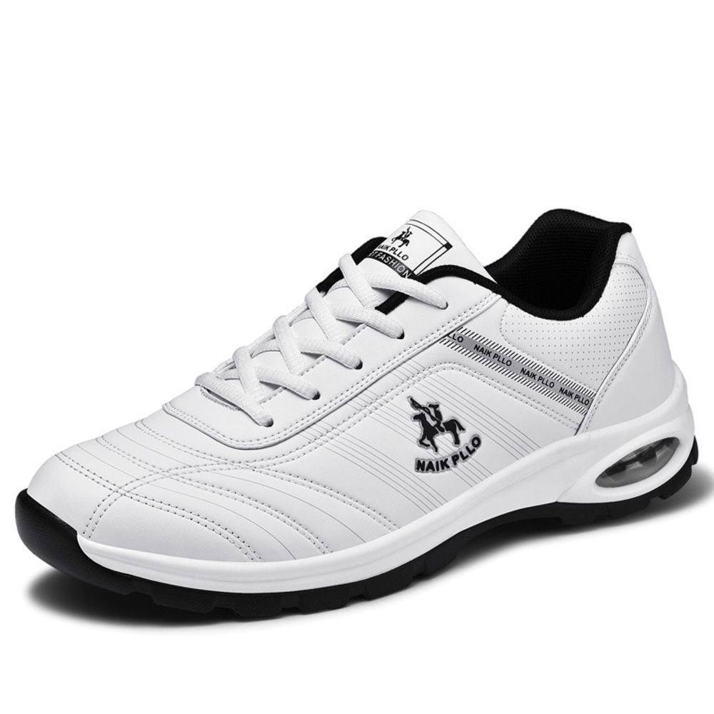 ホワイト  39(24.5cm)  ゴルフ シューズ メンズ カジュアル pmygolfshoes711 ゴルフシューズ メンズ 靴 クツ スポーツシューズ 運動靴 ウォーキングシューズ スニーカー 通気性 柔らかい クッション