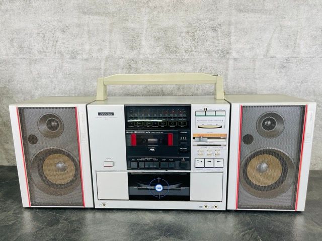 VICTOR DS-5S レコードプレーヤー付き ラジカセ 【中古