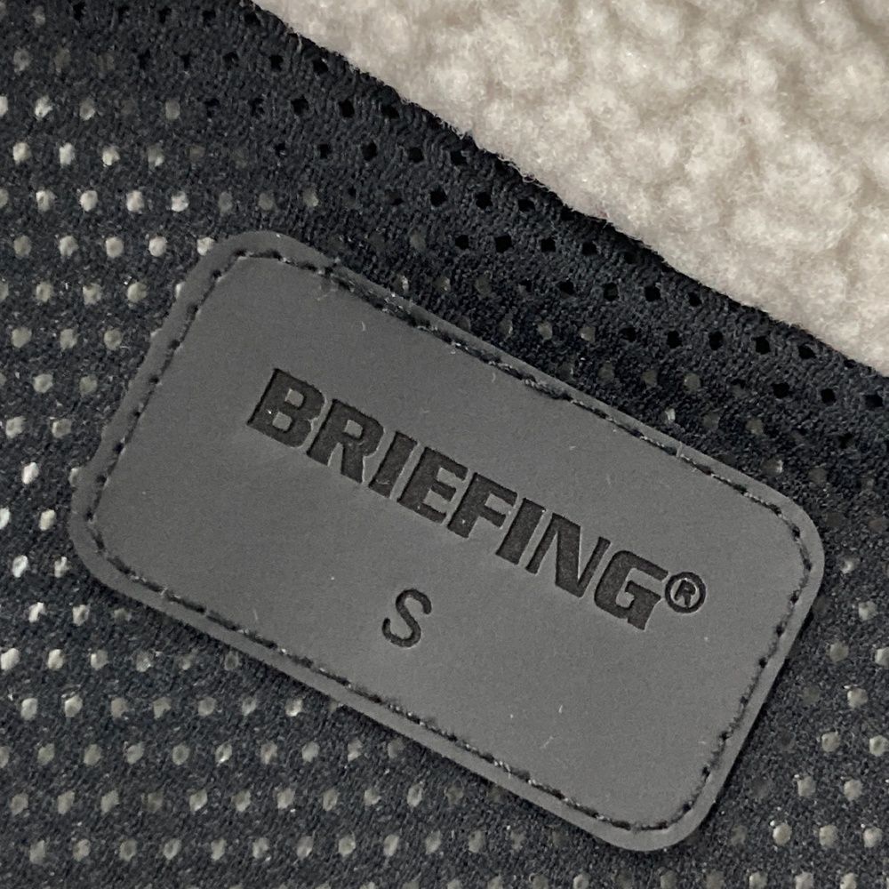 サイズ：S BRIEFING GOLF ブリーフィング メッシュ裏地付 長袖