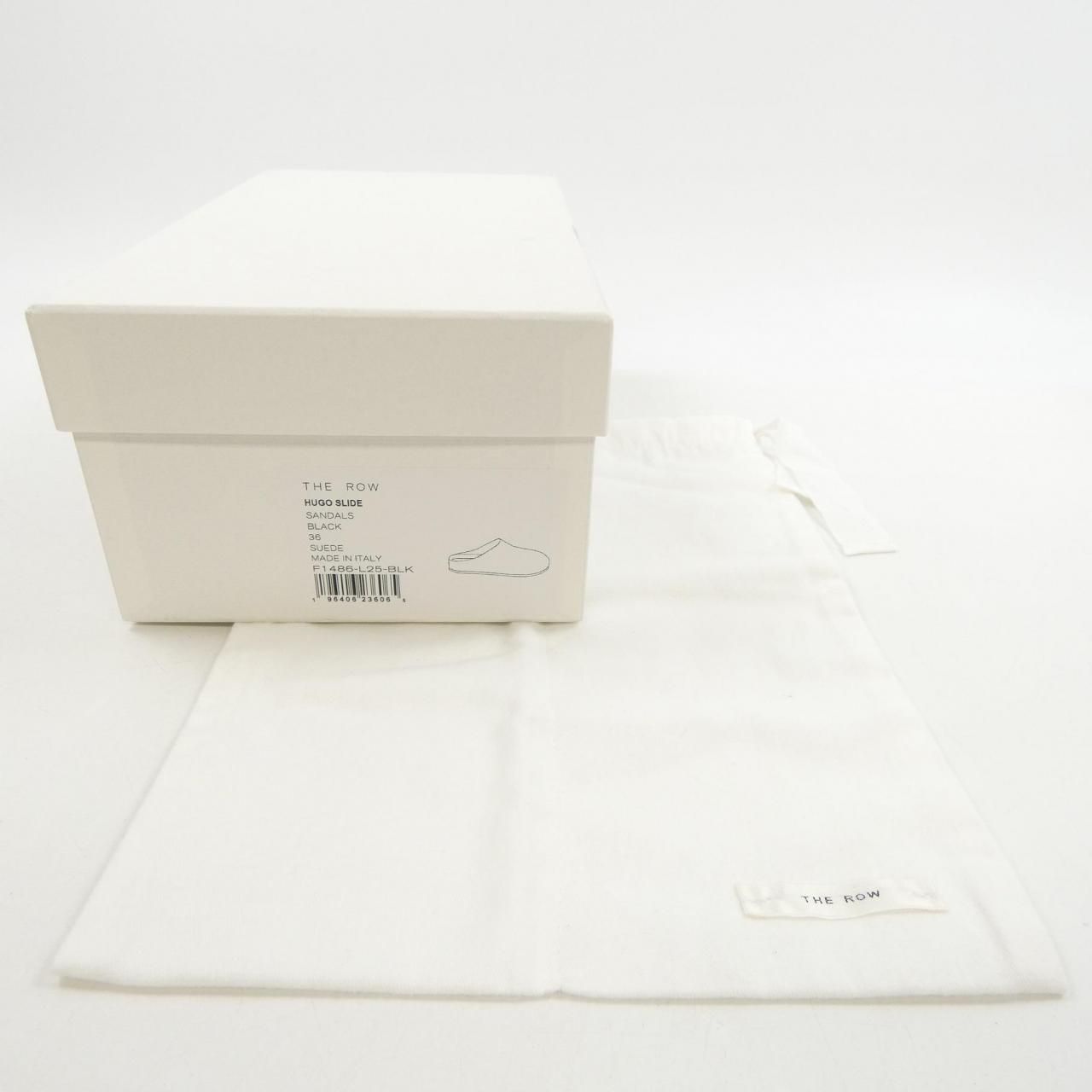 ザロウ THE ROW サンダル 売り切り THE ROW ザロウ スクエアサンダル