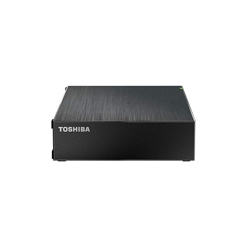 東芝 外付け ハードディスク 4TB テレビ録画 | 4K | Windows|mac | PS4 | バッファロー製nasne? 対応 静音 コンパクト Canvio Desktop HD-TDA4U3-B|N