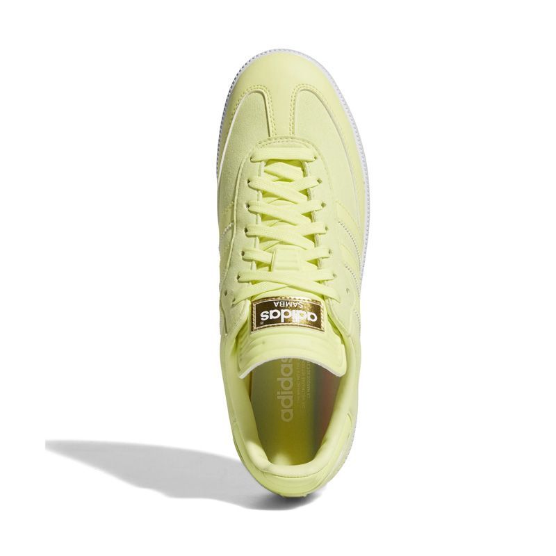 adidas (アディダス) ゴルフシューズ SAMBA SPIKELESS GOLF SHOES SPECIAL EDITION (サンバ スパイクレス ゴルフ シューズ スペシャル エディション) メンズ イエロー HP7877