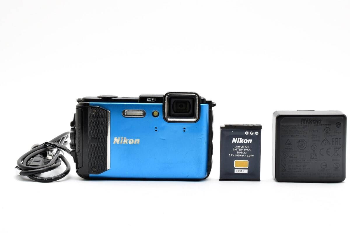 ☆ニコン Nikon COOLPIX AW130 ブルー コンパクトデジタルカメラ