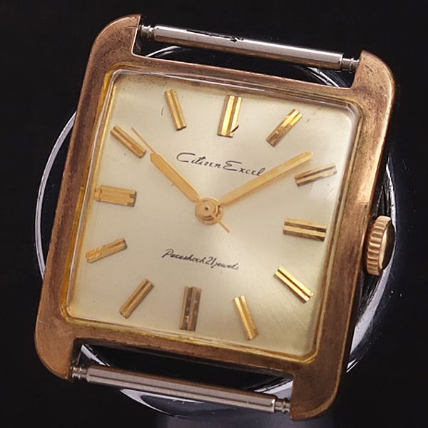 CITIZEN EXCEL 21J 少く 手巻き 稼働ジャンク