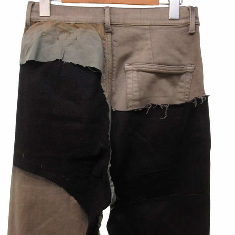 ゆり　ダークシャドウ　　ボランコーティングブーツカットジーンズデニムパンツ DRKSHDW(ダークシャドウ) BOLAN BOOTCUTデニムパンツDU01E3365