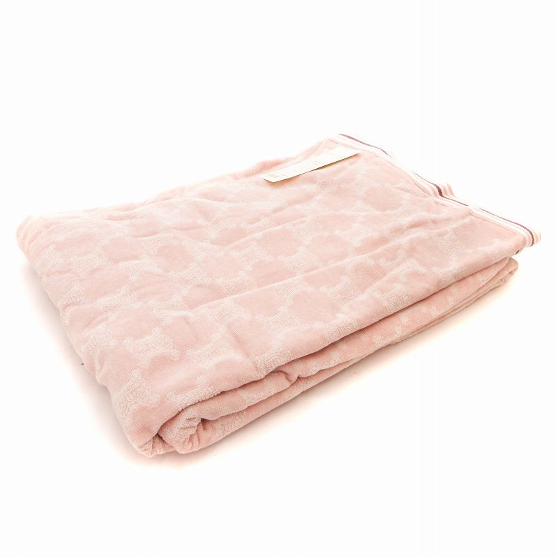 新品タグ付き★セリーヌ★マカダム★タオルケット★シングル セリーヌ CELINE 西川産業 タグ付き タオルケット 2点セット