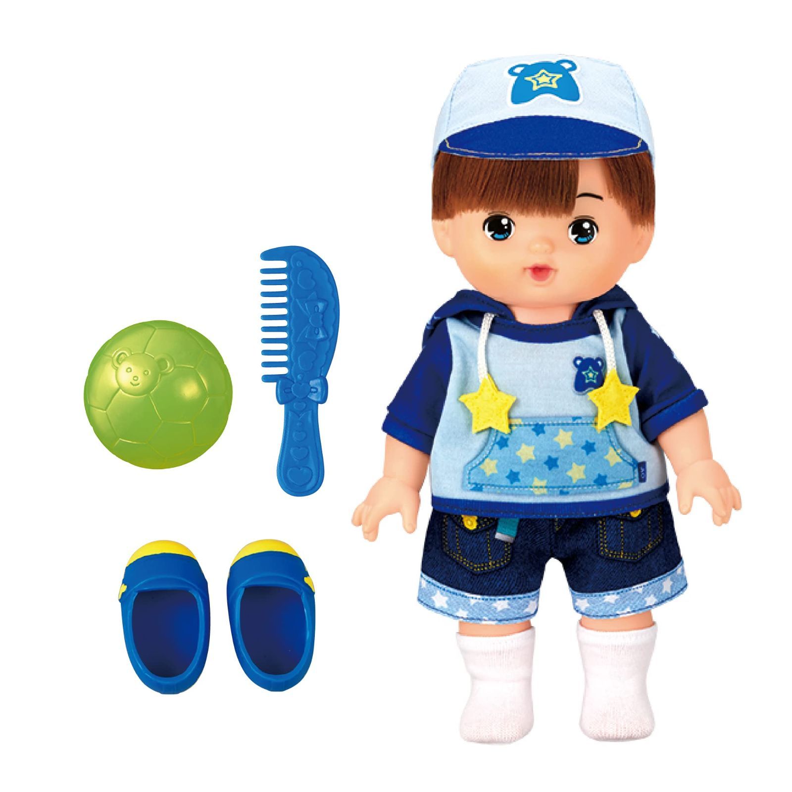【ラスト1点】CORPORATION) メルちゃん パイロットコーポレーション(PILOT お人形セット あおくん(2022年発売モデル)