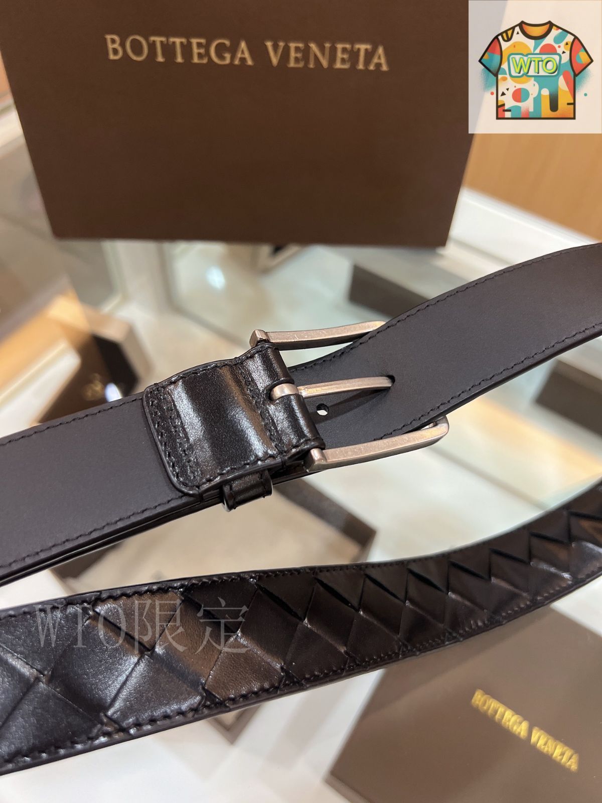 BOTTEGA VENETA*高級感を極める春のアイテム*レザー ベルト BOTTEGA VENETA ボッテガヴェネタ ベルト 743753 VALKO