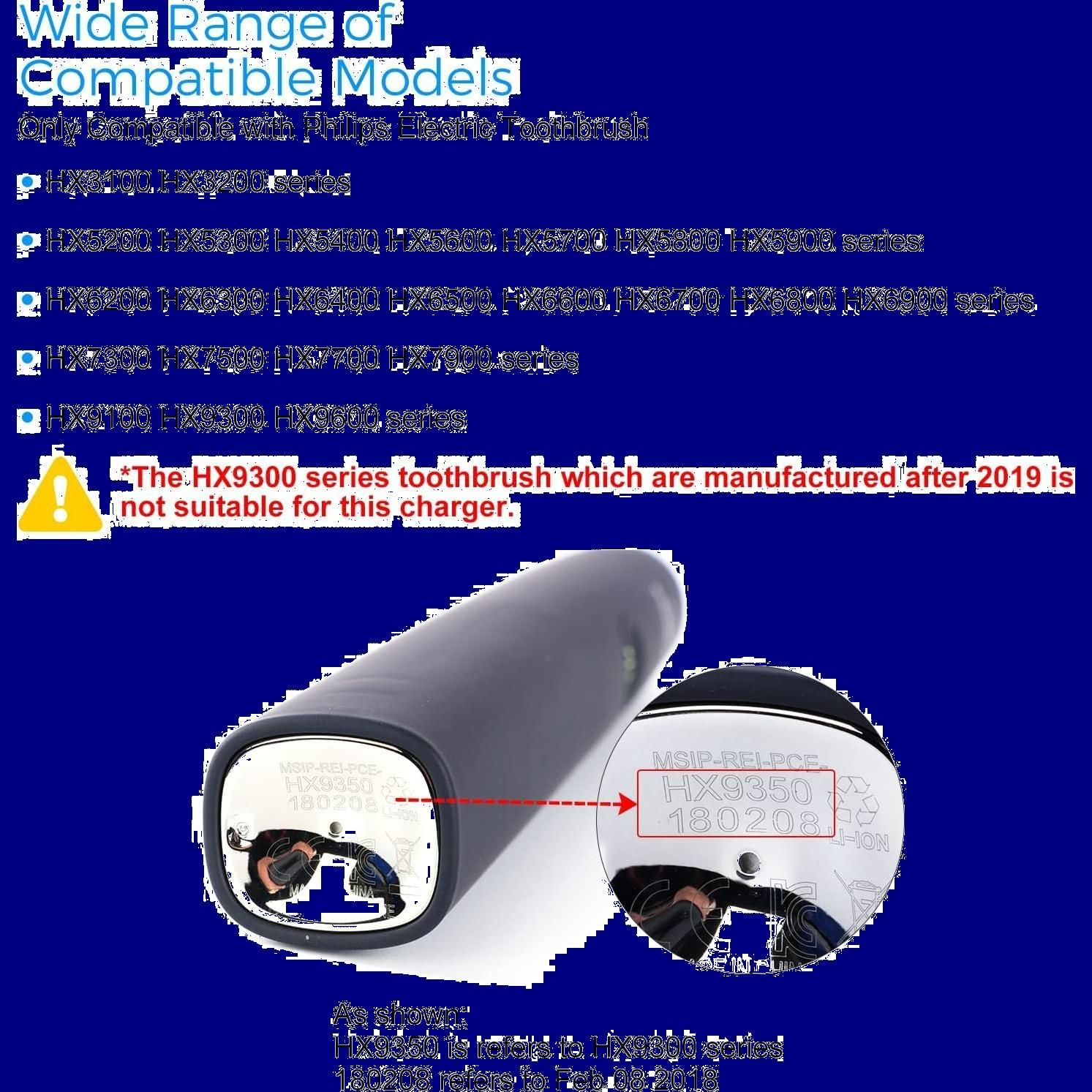 在庫処分】電動歯ブラシ 充電器対応フィリップスソニッケアHX5100/C電動歯ブラシ、 HX3000 HX5000 HX6000 HX7000  HX8000 HX9000 シリーズ 電動歯ブラシ交換部品 充電ベース - メルカリ