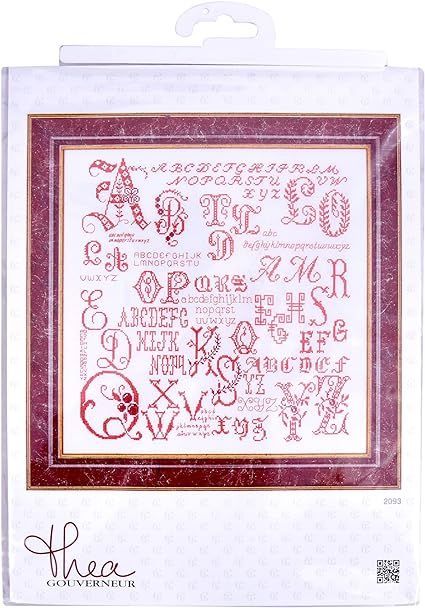 テア・グーベルヌール クロス・ステッチｷｯﾄ Antique Character Sampler