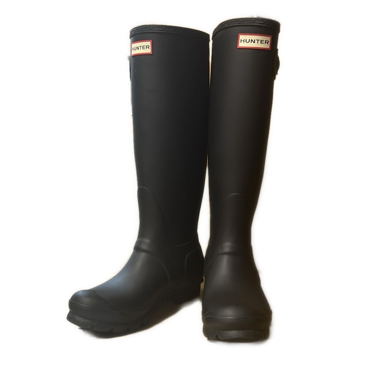 HUNTER ハンター レインブーツ 37 レディース - WFT1000 黒