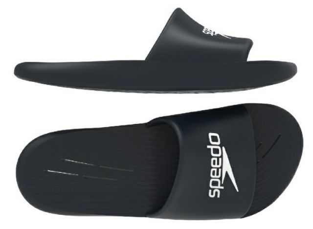 speedo スピード SPD SLIDE ブラック 25 SE52401 K | サンダル プールサイド メンズサンダル 軽量 アウトドア キャンプ プール シャワールーム プールサンダル 滑りにくい 軽量 快適性 最適 速乾 デイ