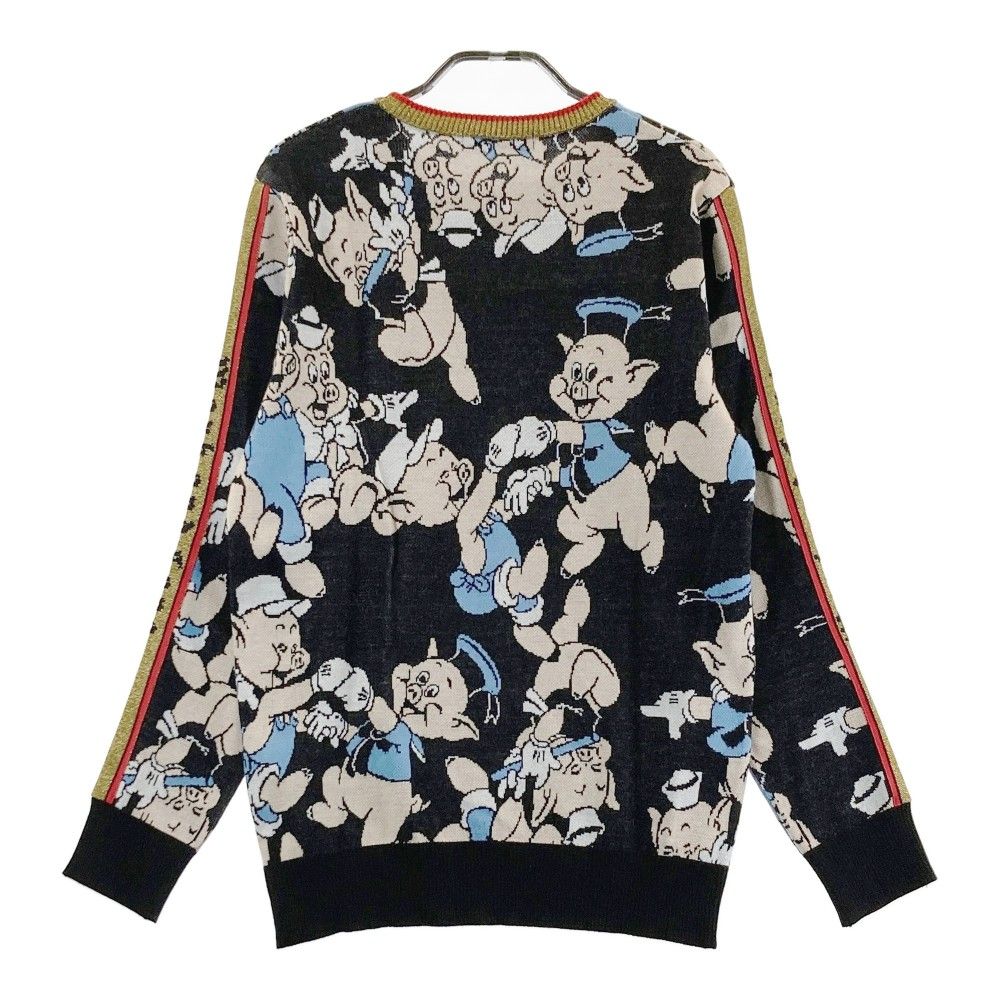 サイズ：46 MARK&LONA マークアンドロナ ×Disney ウール混 ニット 