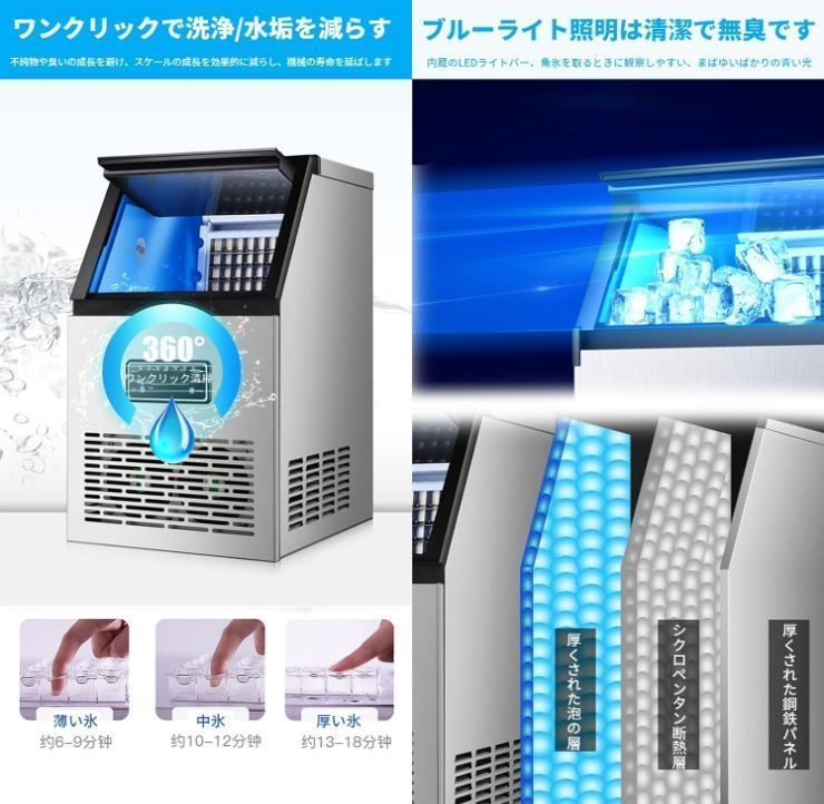 2種類の給水オプション付き kkk