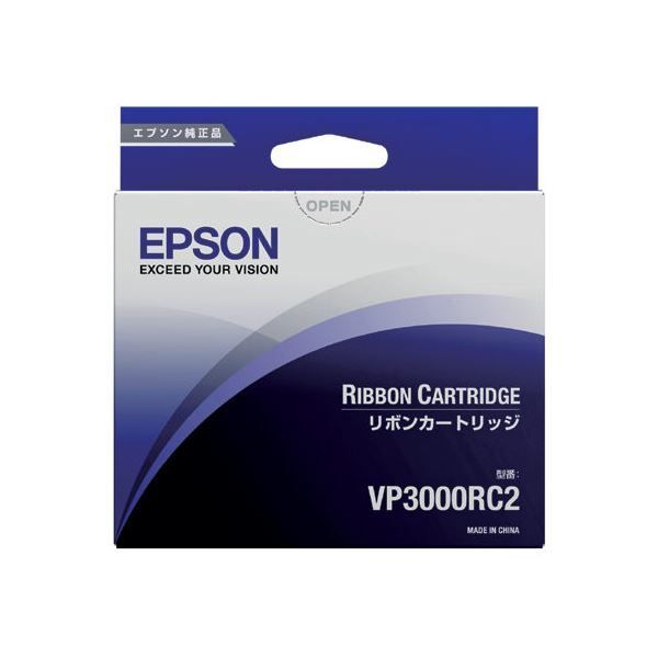 まとめ) エプソン(EPSON) 【純正】 リボンカートリッジ VP3000R タイシショップ メルカリ