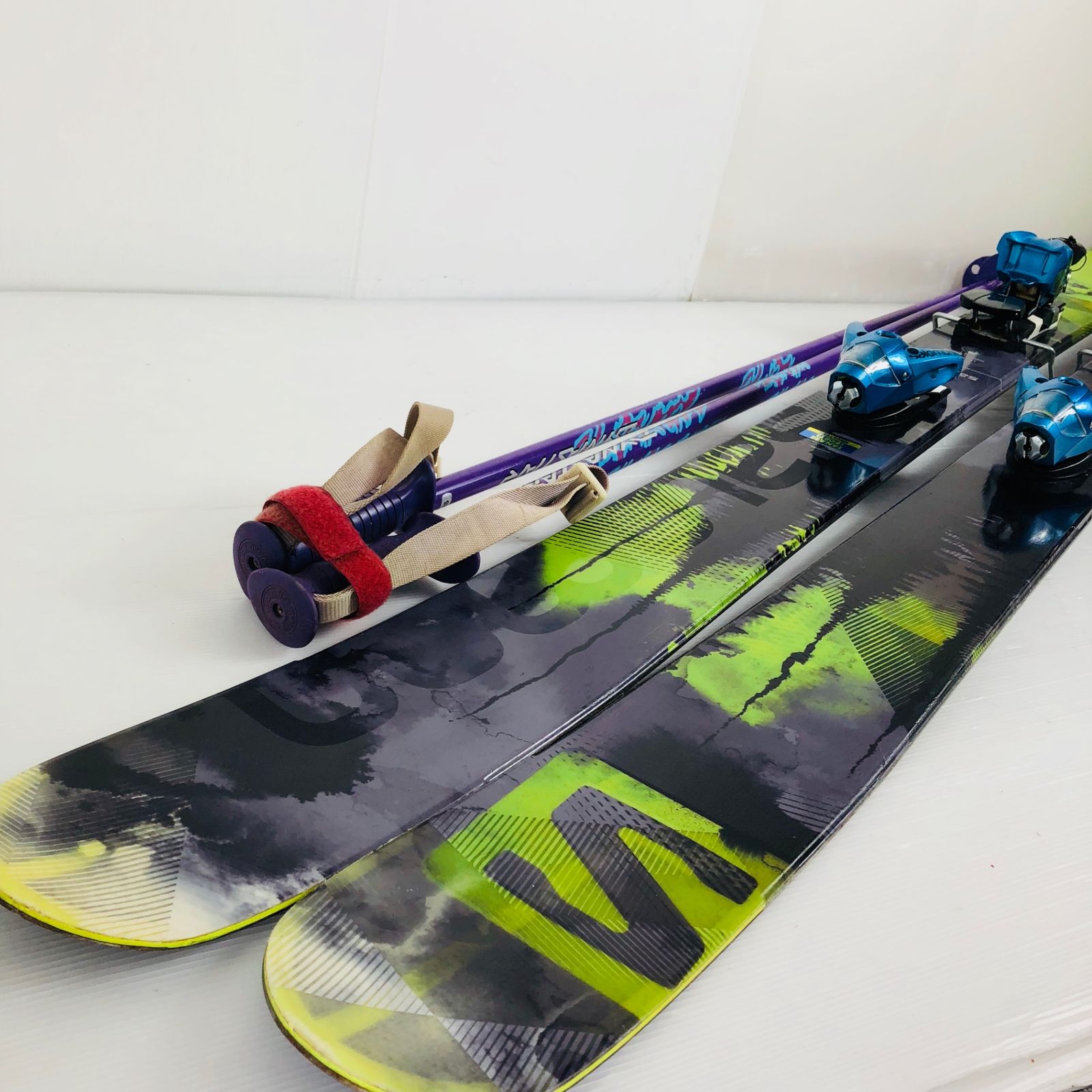 Salomon サロモン Q105 167cmスキー板 ビンディング バインディング ボード 板