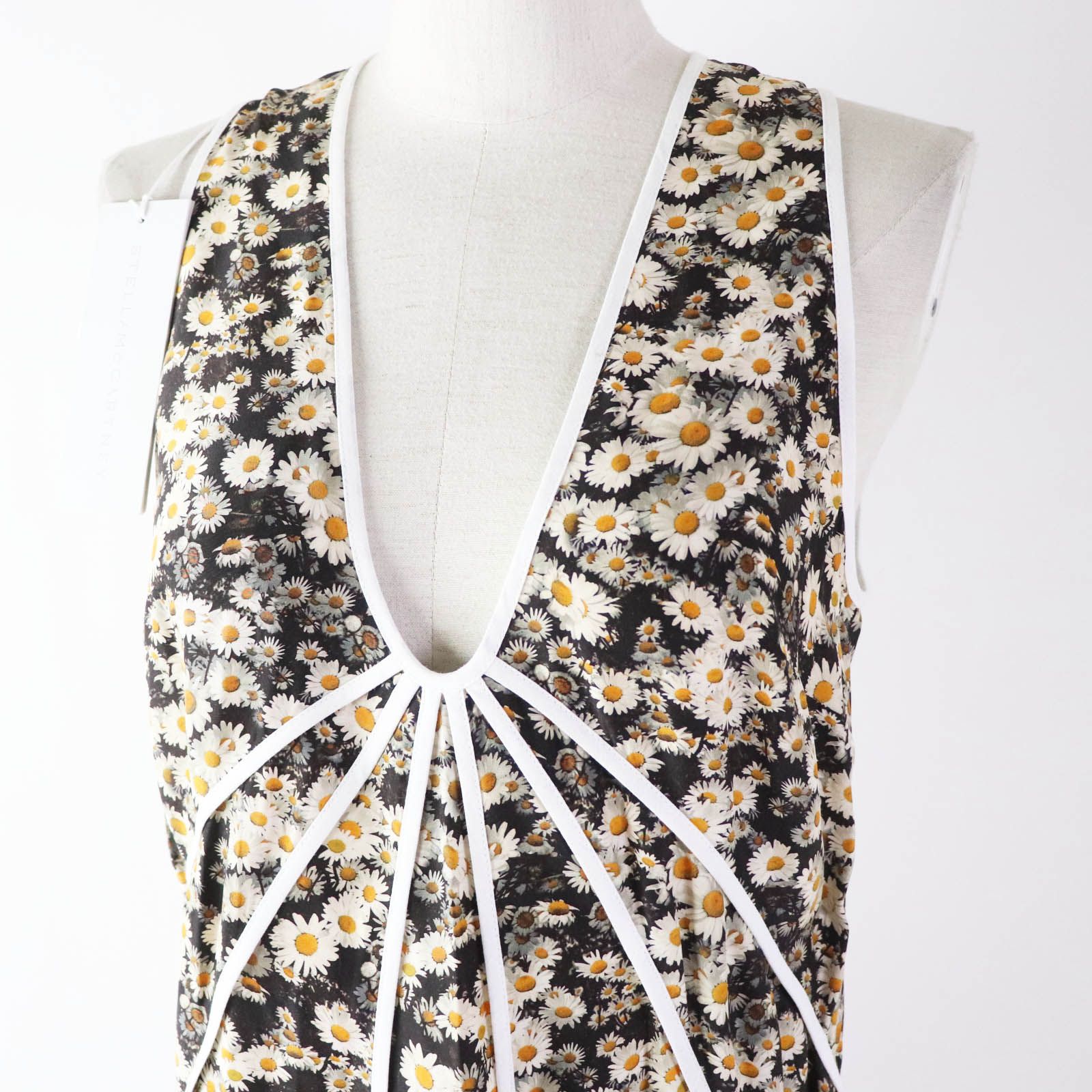 ステラマッカートニー シルク 花柄 ワンピース