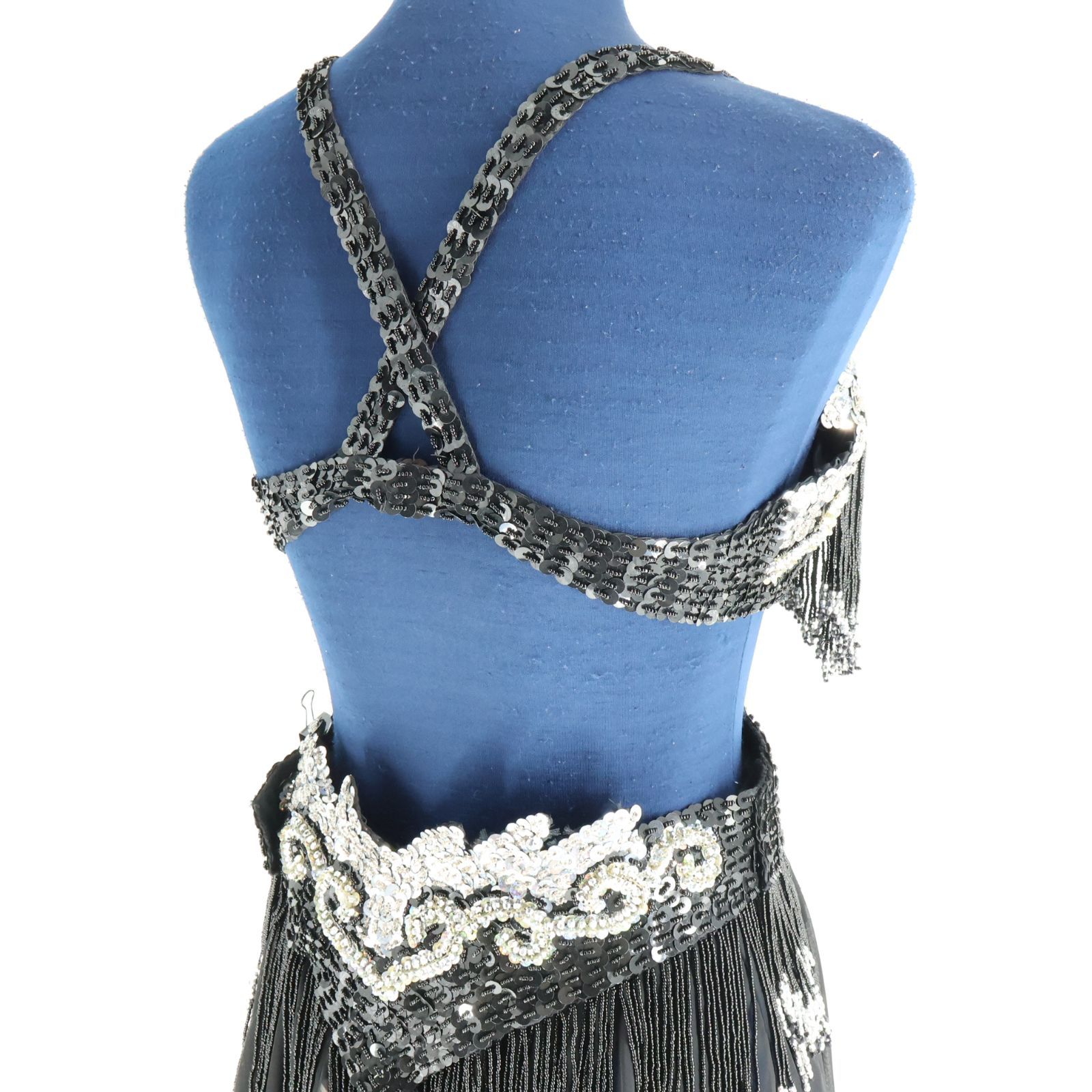 トルコ製 ベリーダンス用オリエンタル衣装】ブラック ISTANBUL DREAMS